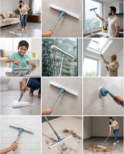 Magic Broom Sweeper for Floor Cleaning (Pack of 1)